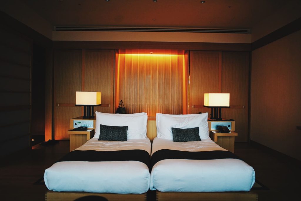 アマン東京のベッド