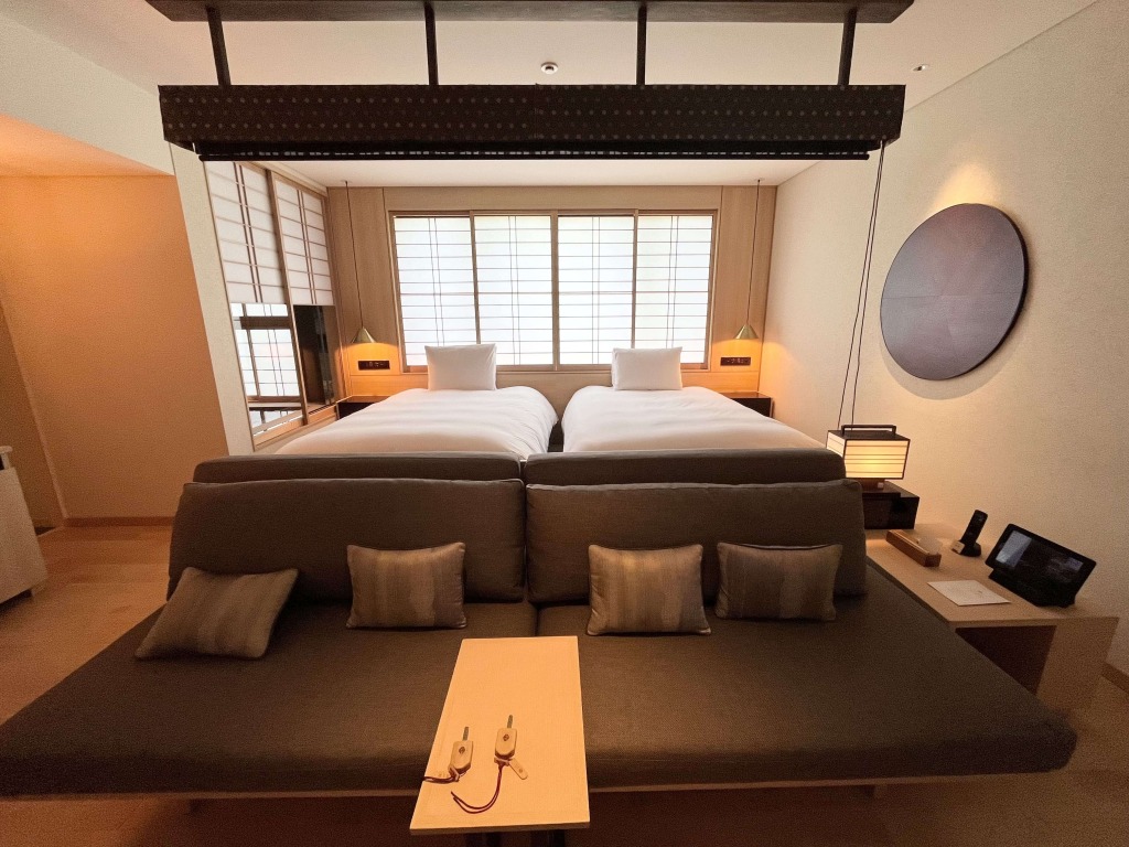 ふふ京都のベッド